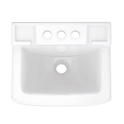 Gerber G0012354 West Point Wall Hung Lav 14x12 4"CC White - White