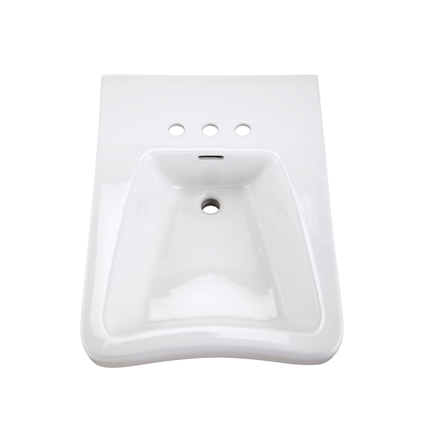 Gerber G0012464 Eaton Wheelchair Lav 27"x20" 4"CC White - White