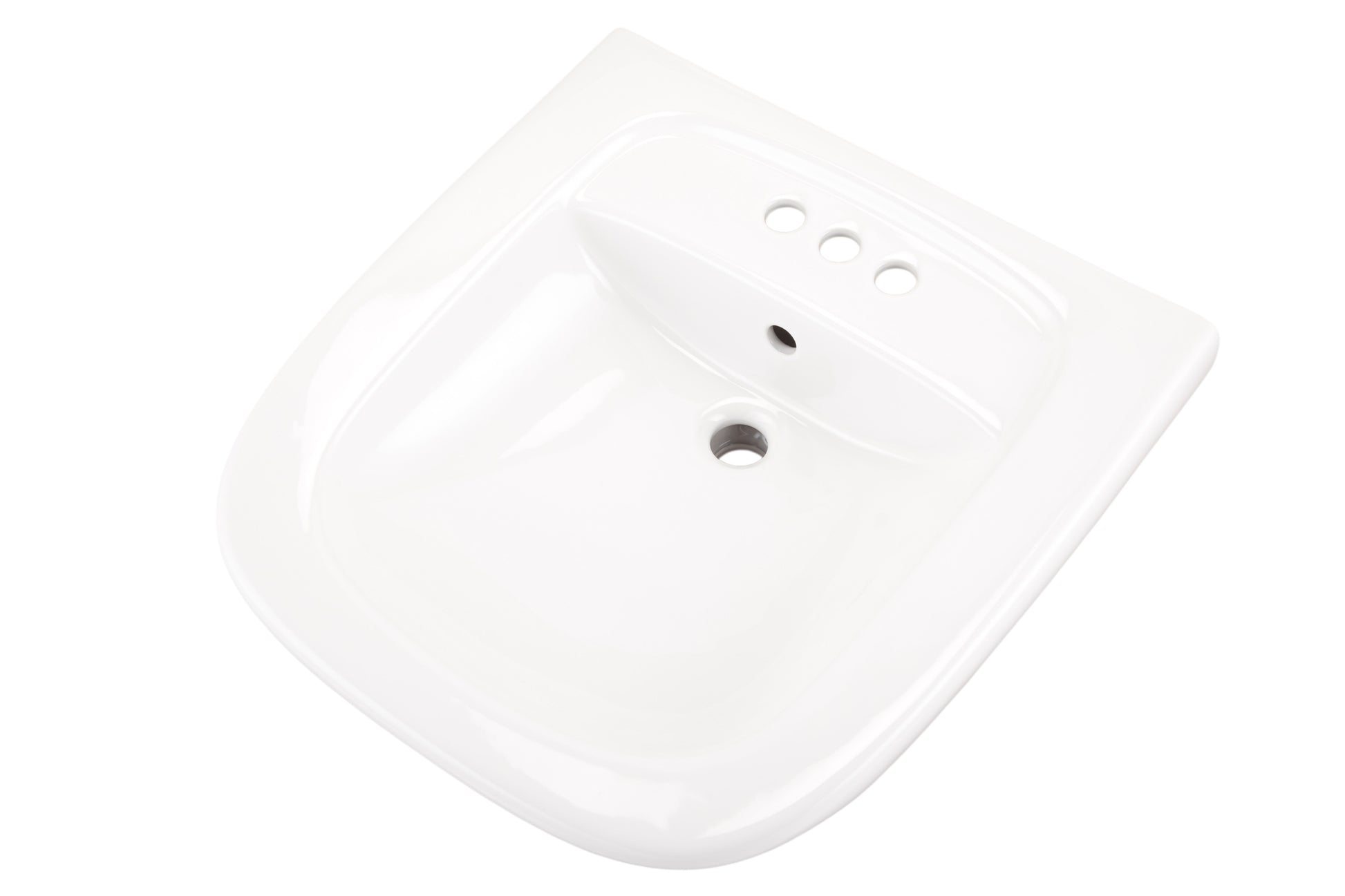 Gerber G0012474 North Point ADA Wall Hung Lav 22"x21.5" 4"CC White - White