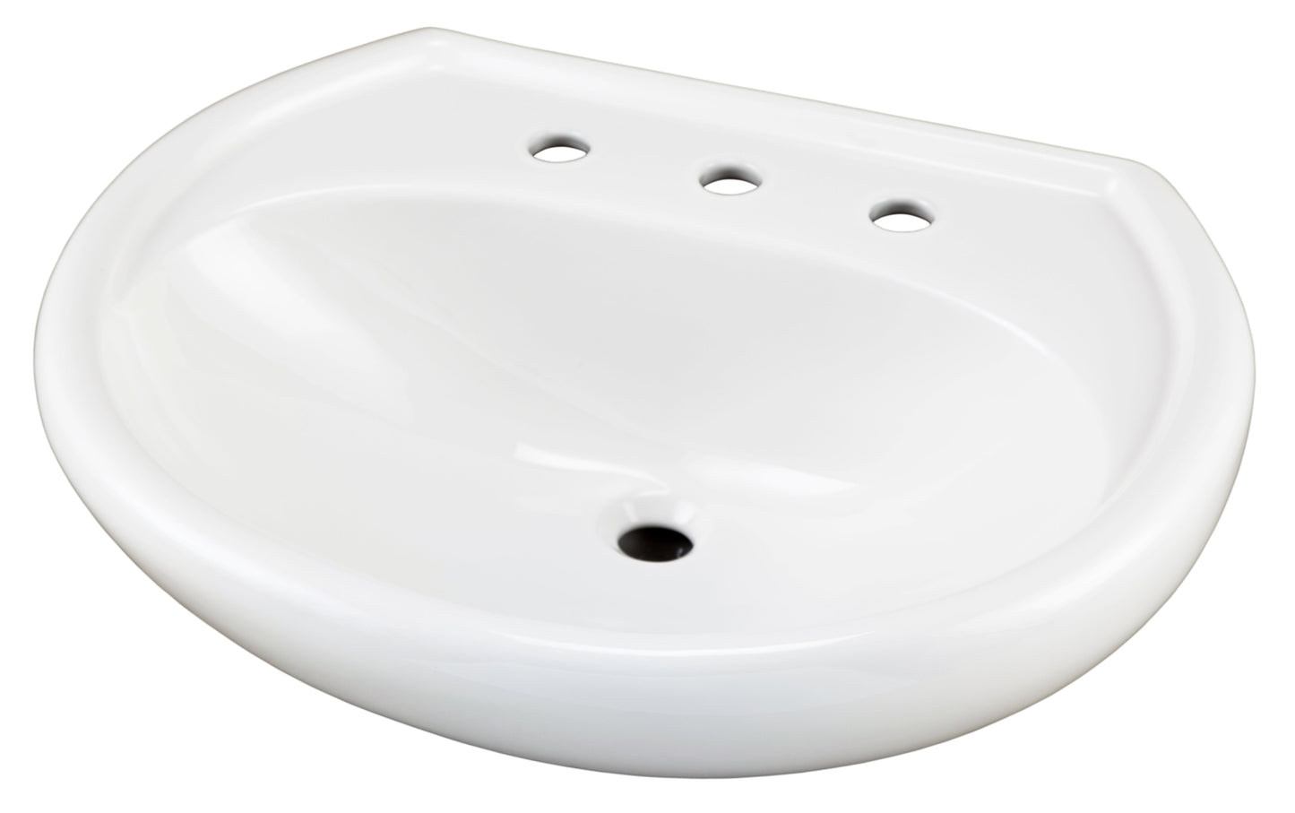 Gerber G0012518 Maxwell Ped Top 25.2"X20.5" 8"CC White - White