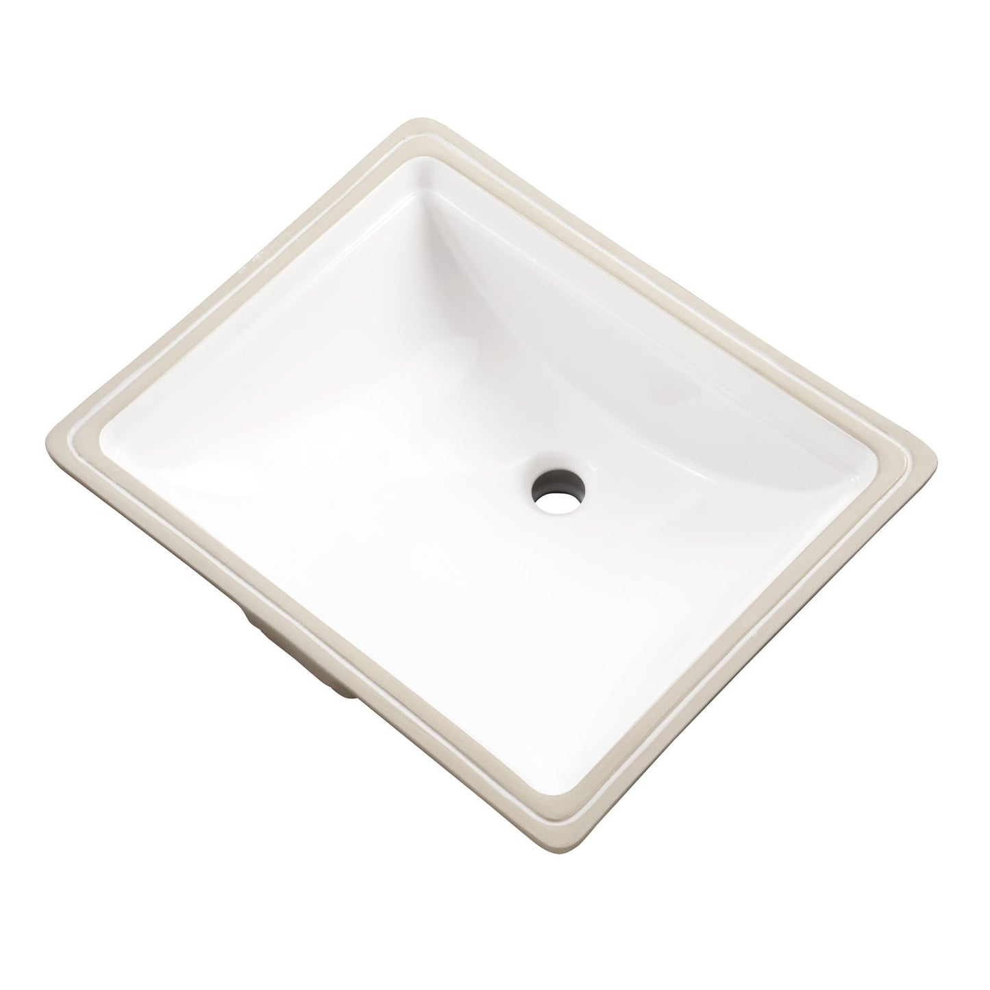 Gerber G0012760 Logan Square Standard Undercounter Lav 20.75"x17.38" White - White
