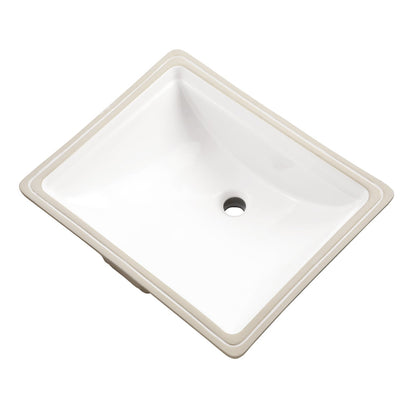 Gerber G0012760 Logan Square Standard Undercounter Lav 20.75"x17.38" White - White