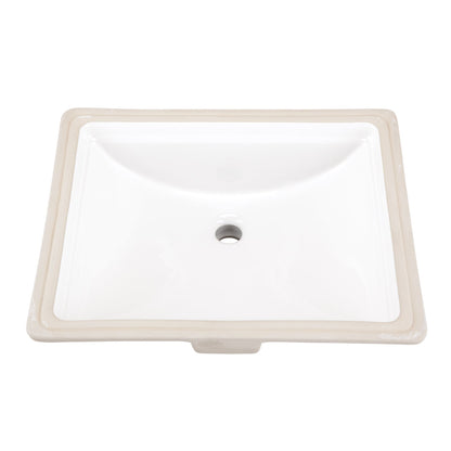 Gerber G0012760 Logan Square Standard Undercounter Lav 20.75"x17.38" White - White