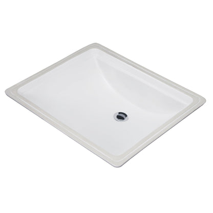 Gerber G0012765 Logan Square Petite Undercounter Lav 18.75"x14.75" White - White