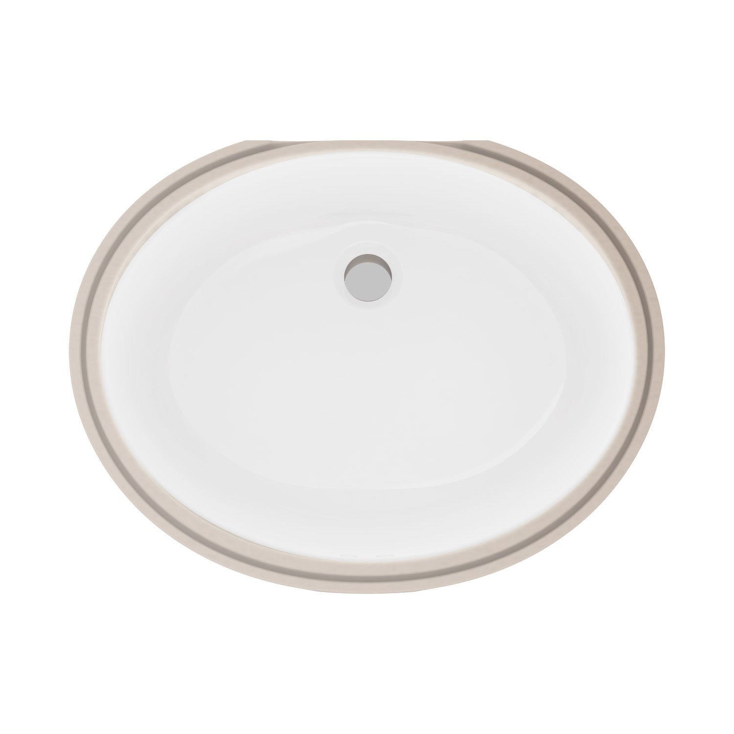 Gerber G0012780 Luxoval Undercounter Lav 19.25"X15.75" - White