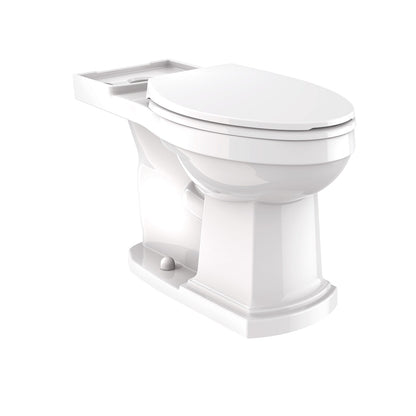 Gerber G0021191 Hinsdale 1.28gpf ADA Elongated Simple CT Bowl White - White