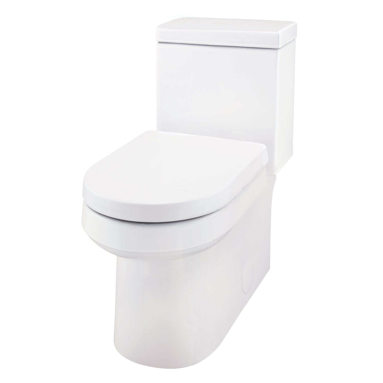 Gerber G0021221 Wicker Park 1.28gpf One Piece Toilet ADA Elongated White - White