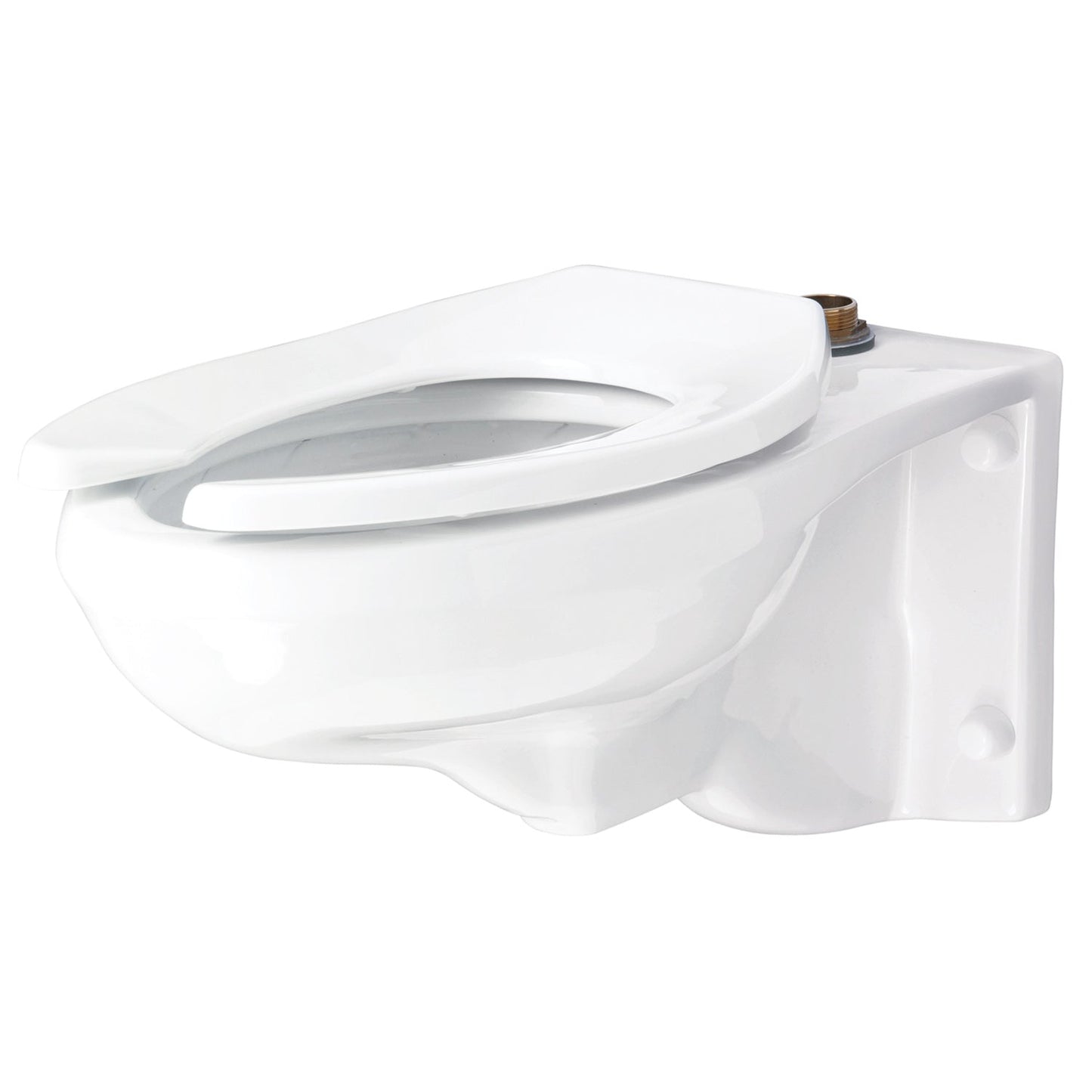 Gerber G0025033 North Point 1.1/1.28/1.6gpf Elongated Wall Hung Top Spud Bowl 5 1/4" or 7 1/4" Vertical Rough-In White - White