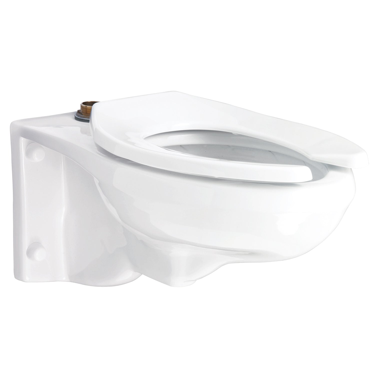 Gerber G0025033 North Point 1.1/1.28/1.6gpf Elongated Wall Hung Top Spud Bowl 5 1/4" or 7 1/4" Vertical Rough-In White - White