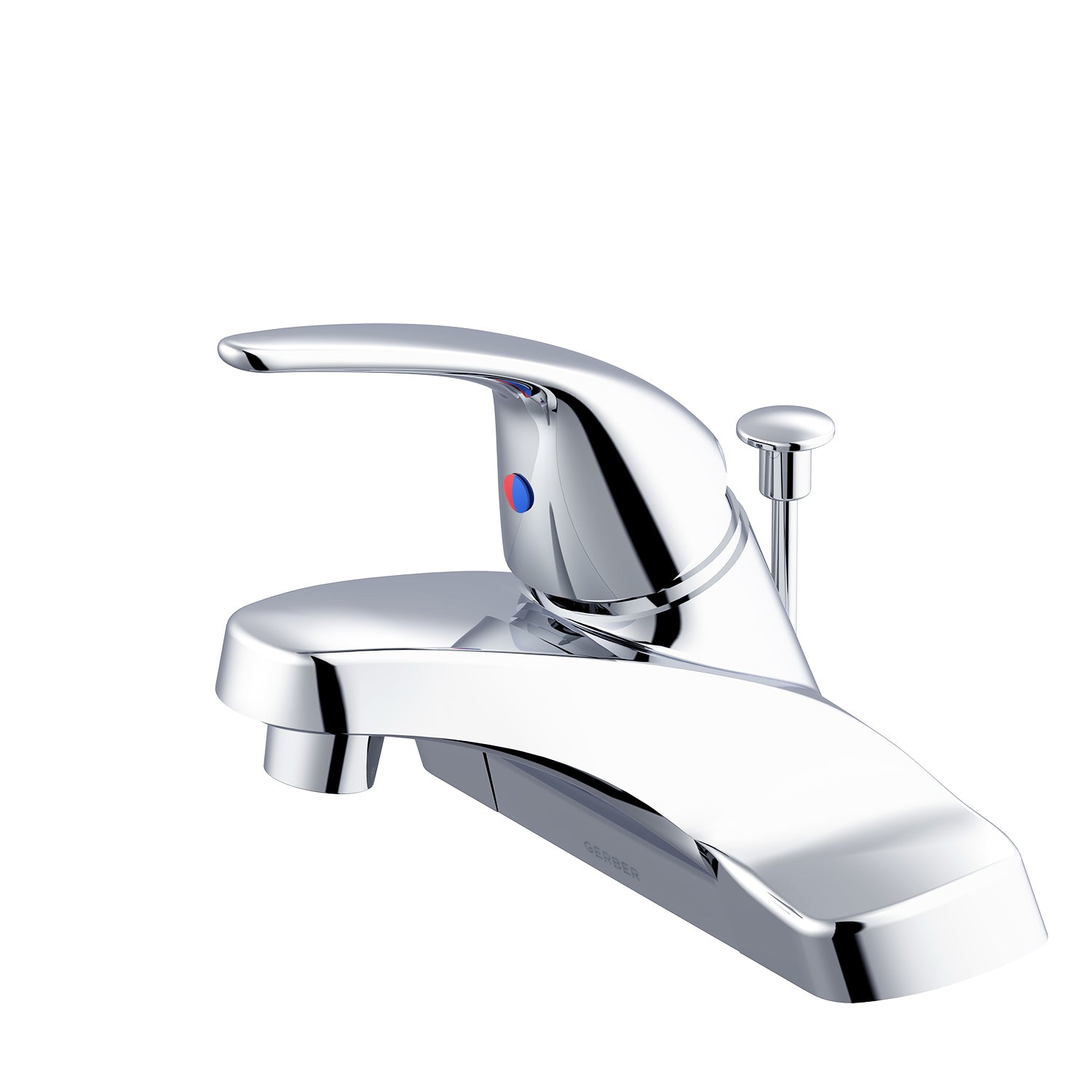 Gerber G0040115W Maxwell SE 1H Lavatory Faucet w/ Metal Pop-Up Drain 1.2gpm Chrome - Chrome