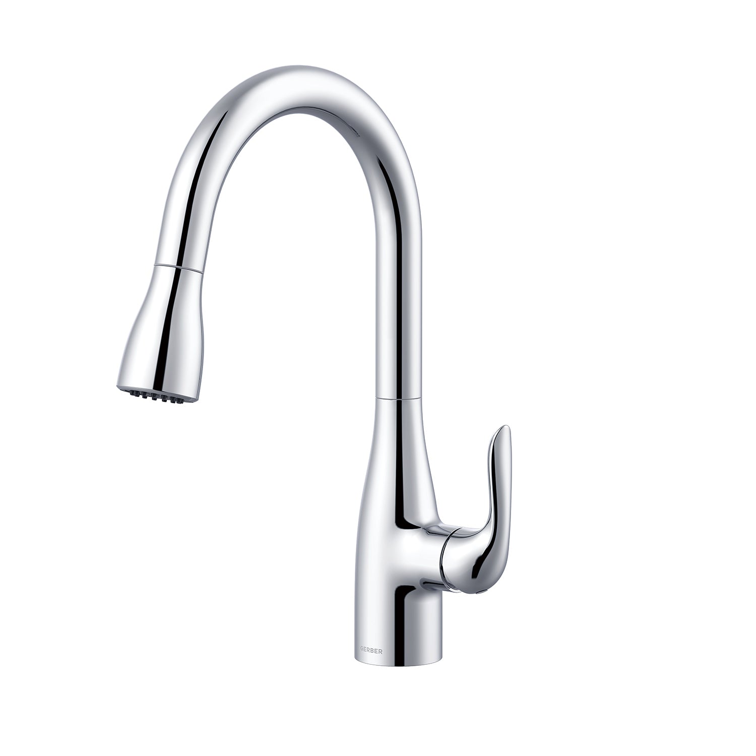Gerber G0040164 Viper 1H Pull-Down Kitchen Faucet w/ Deck Plate 1.75gpm - Chrome
