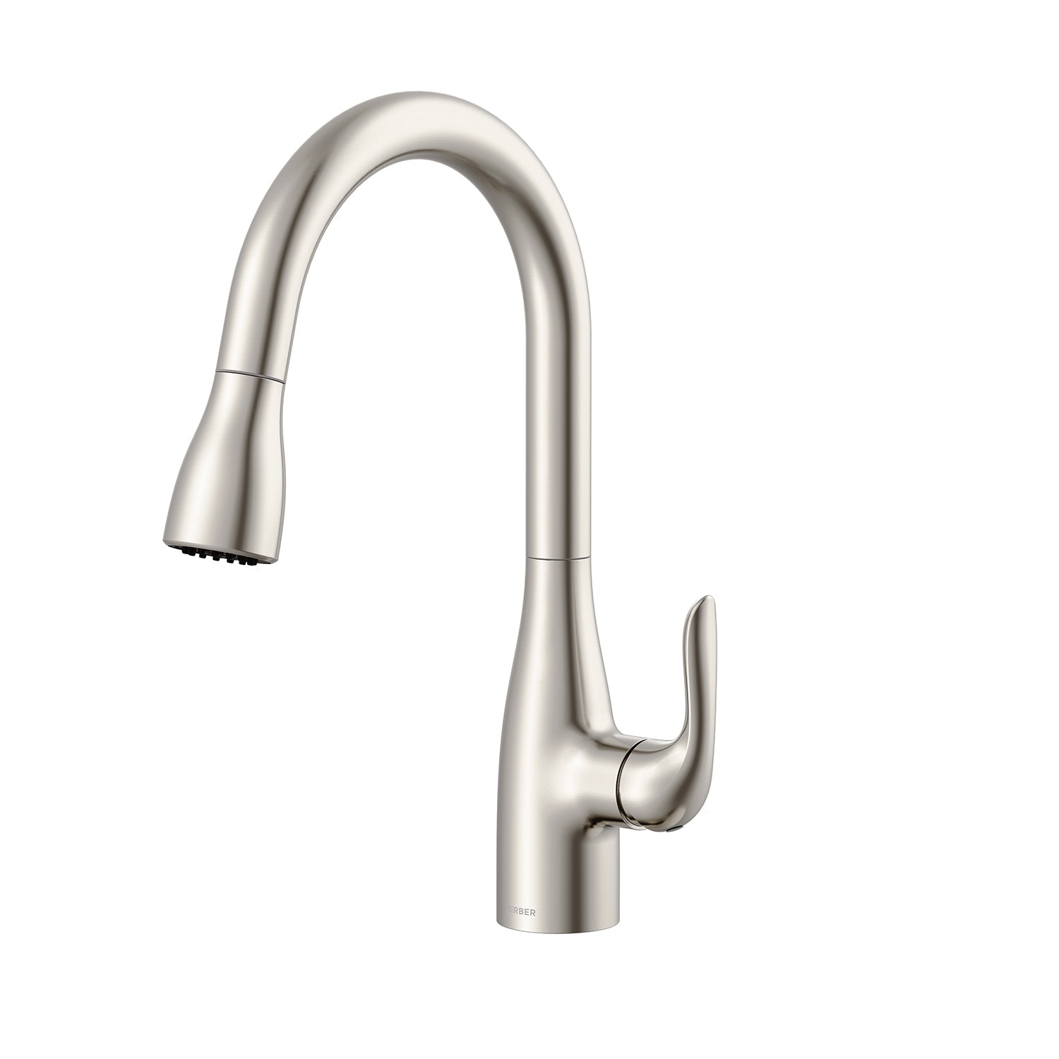 Gerber G0040164 Viper 1H Pull-Down Kitchen Faucet w/ Deck Plate 1.75gpm - Stainless Steel