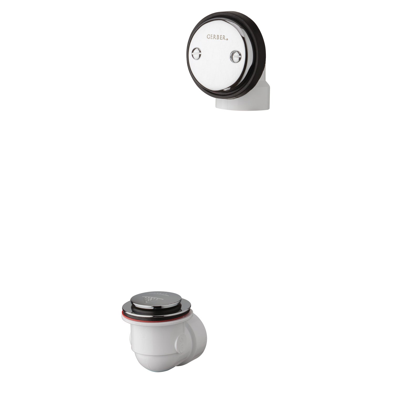 Gerber G0041642 Gerber Classics Schedule 40 ABS Auto Trip Drain Kit for Standard Tub Chrome - Chrome