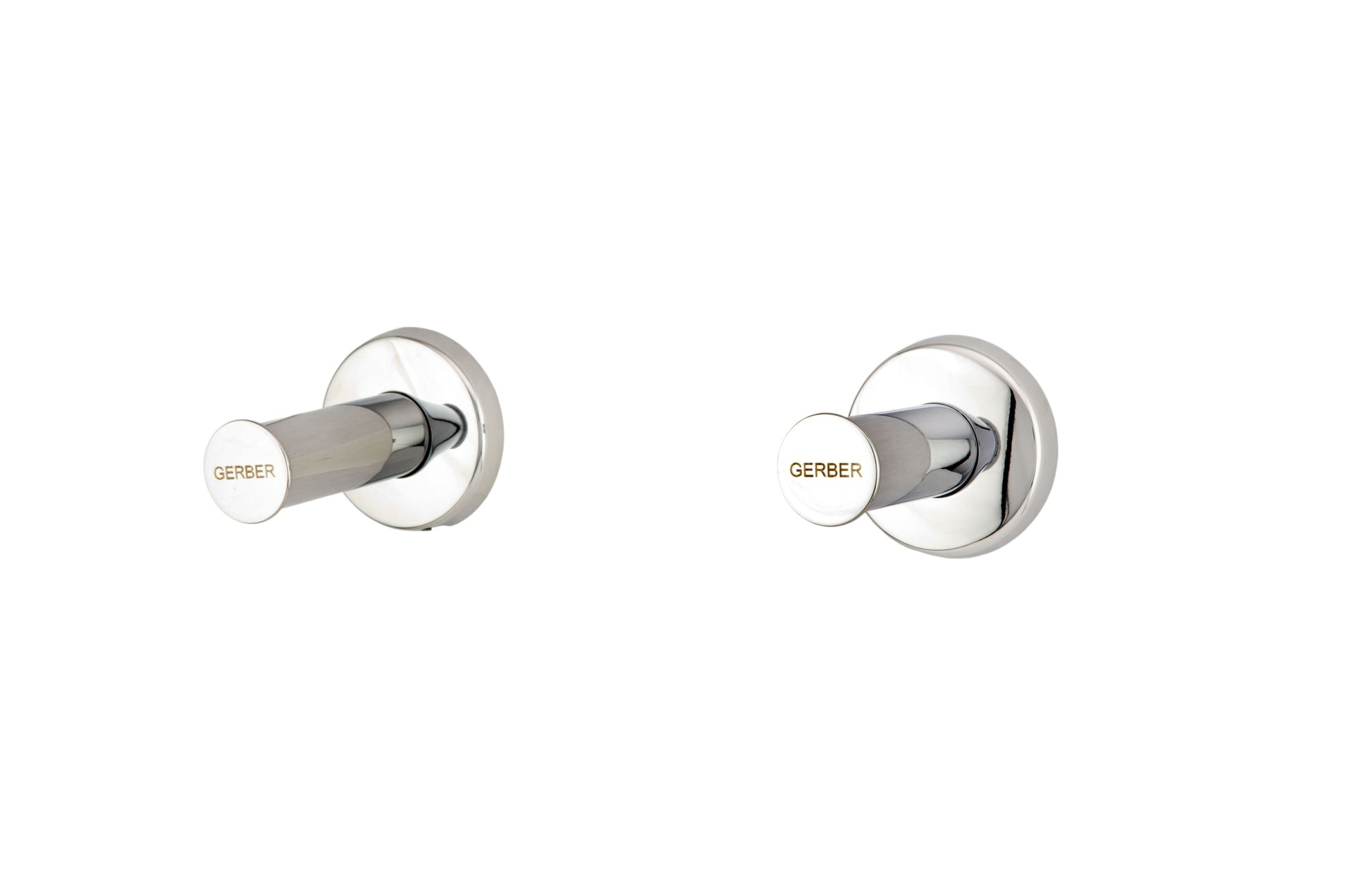 Gerber G004787183 Gerber Classics 2H Straight Pattern Trim & Compression Valve w/ 3/4" Sweat Connections Less Handles Chrome - Chrome