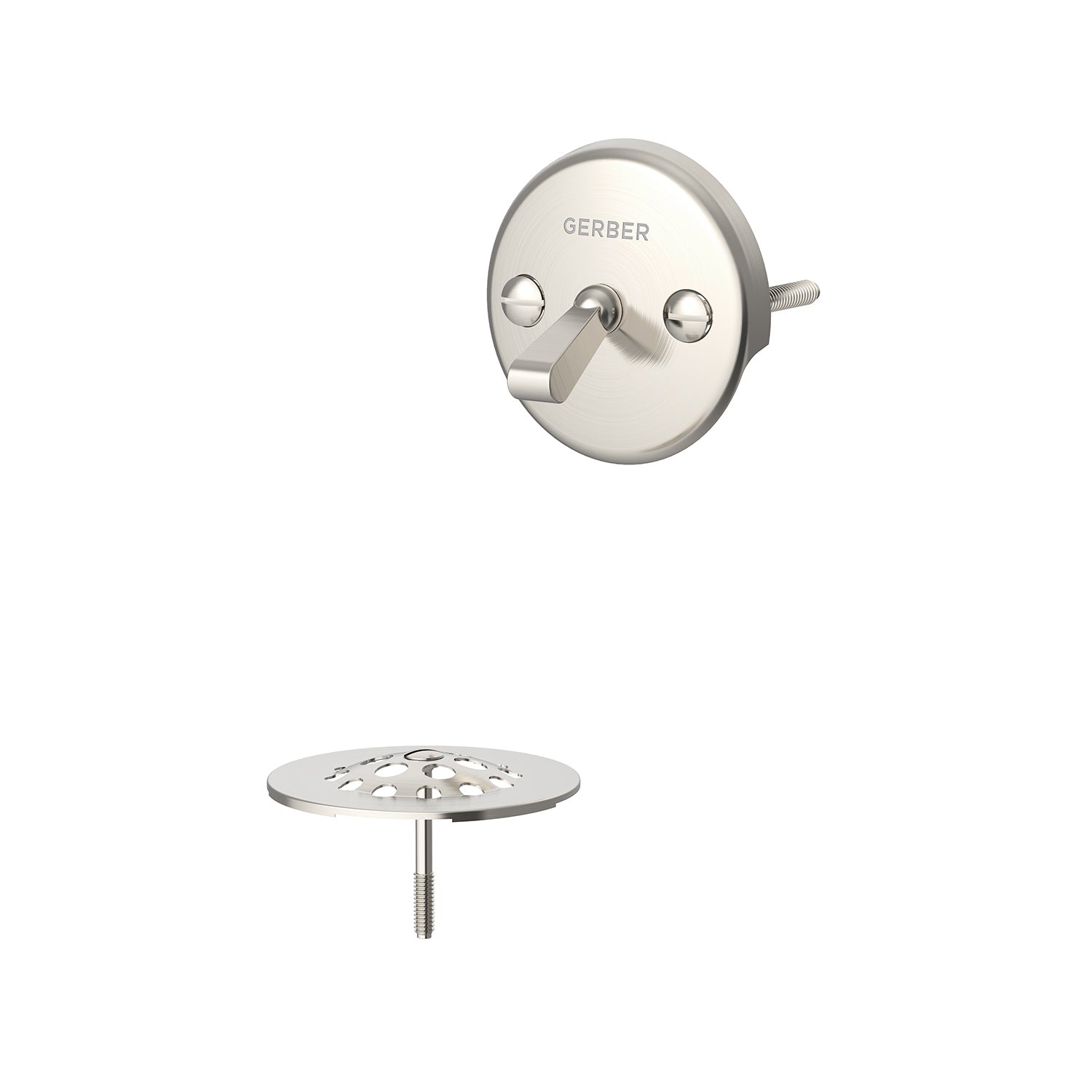 Gerber G0086863 Gerber Classics Trip Lever Drain Trim Kit - Brushed Nickel