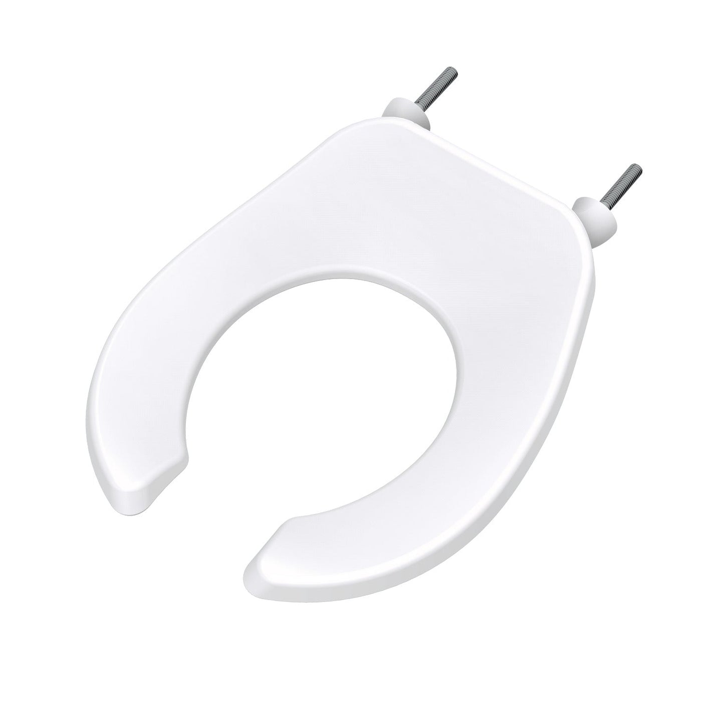 Gerber G0099215 Round Front Commercial Toilet Seat for PeeWee G0021601 White - White