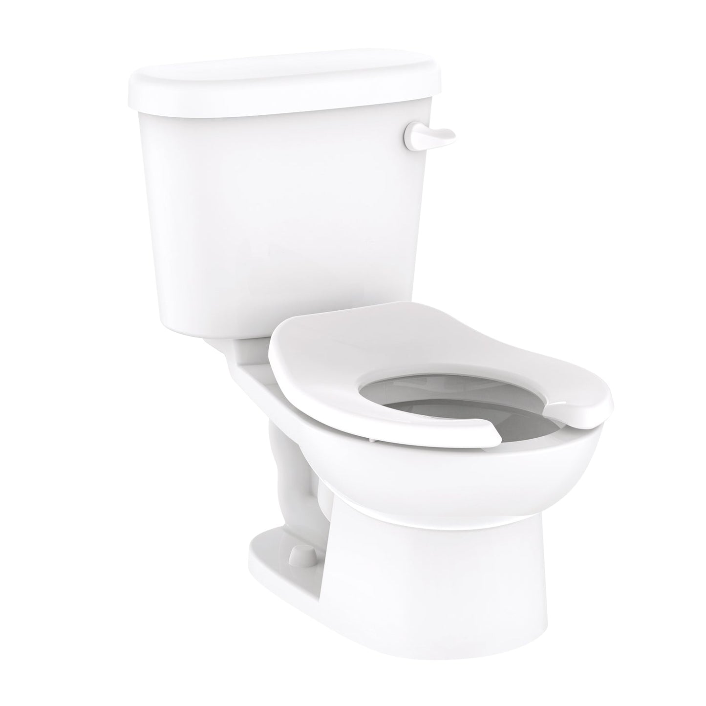 Gerber GHE2060197 PeeWee Children's 1.28gpf Gravity Toilet (Tank & Bowl) Right Hand Lever White - White