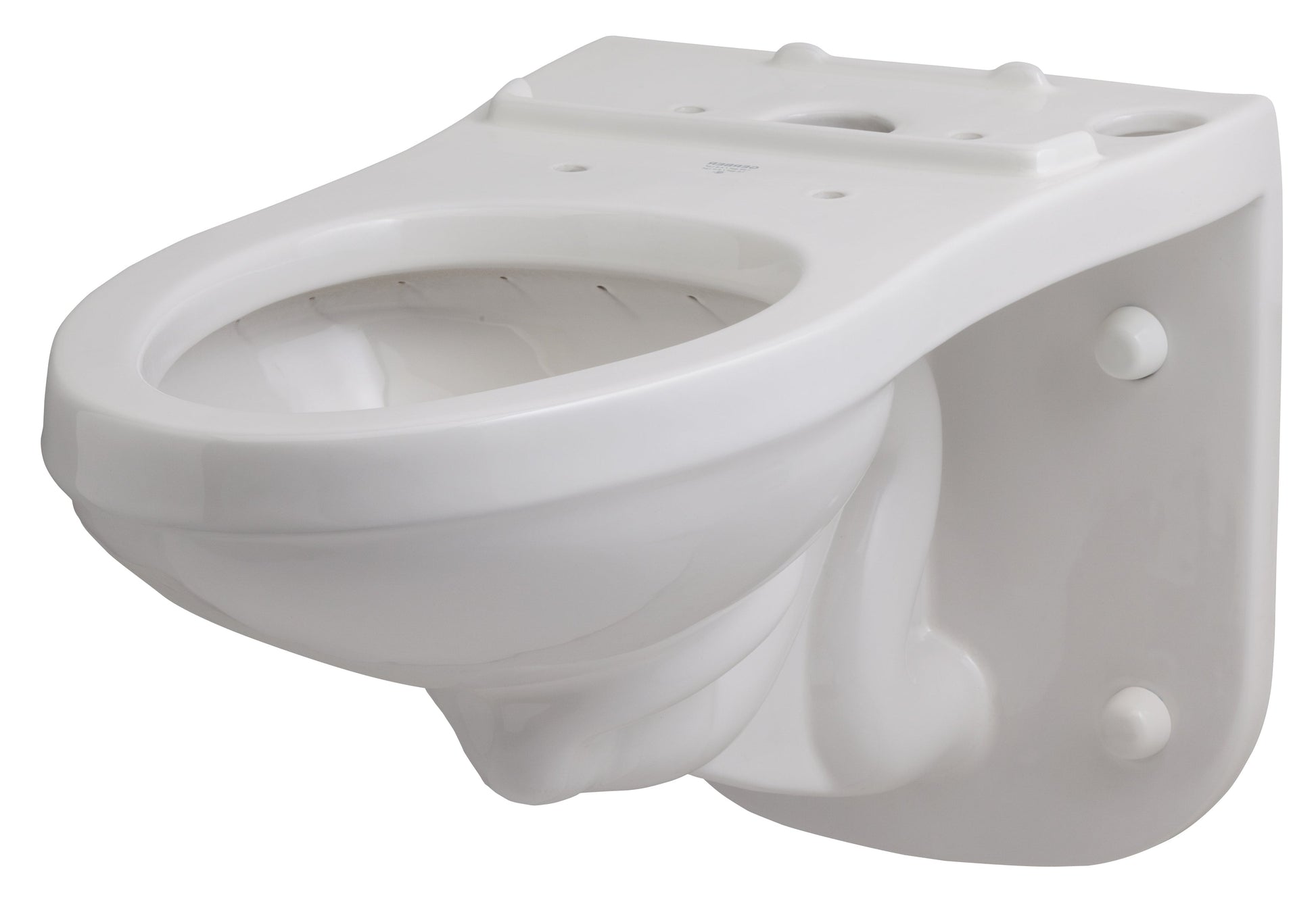 Gerber GHE21370 Ultra Flush 1.0/1.28/1.6gpf Wall Hung Back Outlet Elongated Bowl White - White