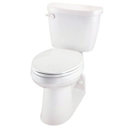 Gerber GMX21022 Maxwell 1.6gpf ADA Compact EL Back Outlet 12" RI Combo: G0021975 Bowl w/ GMX28995 Tank - White