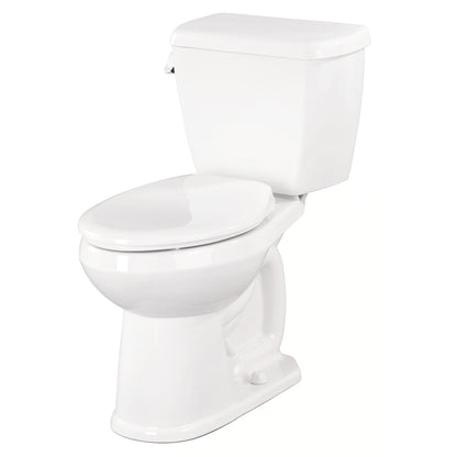 Gerber GWS21818 Avalanche 1.28gpf EL ADA 12" RI Combo: GAV21828 Bowl w/ GWS28890 Tank White - White