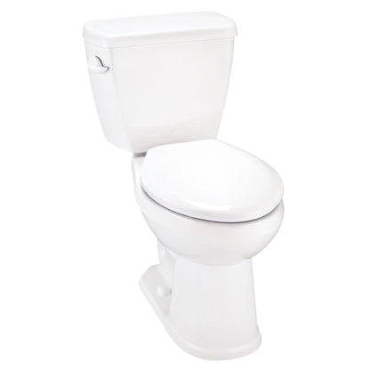 Gerber GWS21818 Avalanche 1.28gpf EL ADA 12" RI Combo: GAV21828 Bowl w/ GWS28890 Tank White - White
