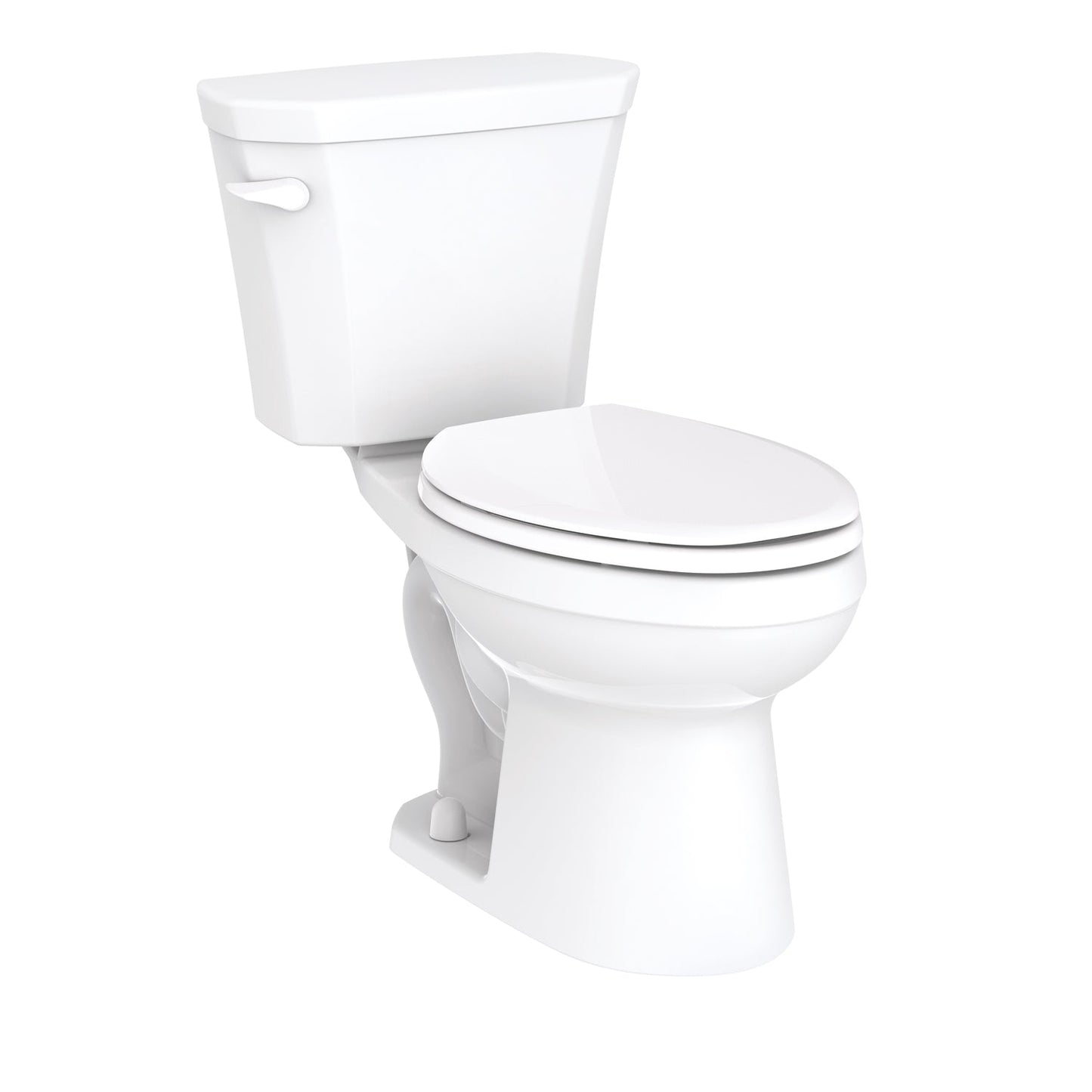 Gerber GWS31512 Viper 1.28gpf 12" RI EL Combo: GVP31562 Bowl w/ GWS38590 Tank White - White