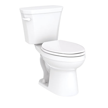 Gerber GWS31512 Viper 1.28gpf 12" RI EL Combo: GVP31562 Bowl w/ GWS38590 Tank White - White