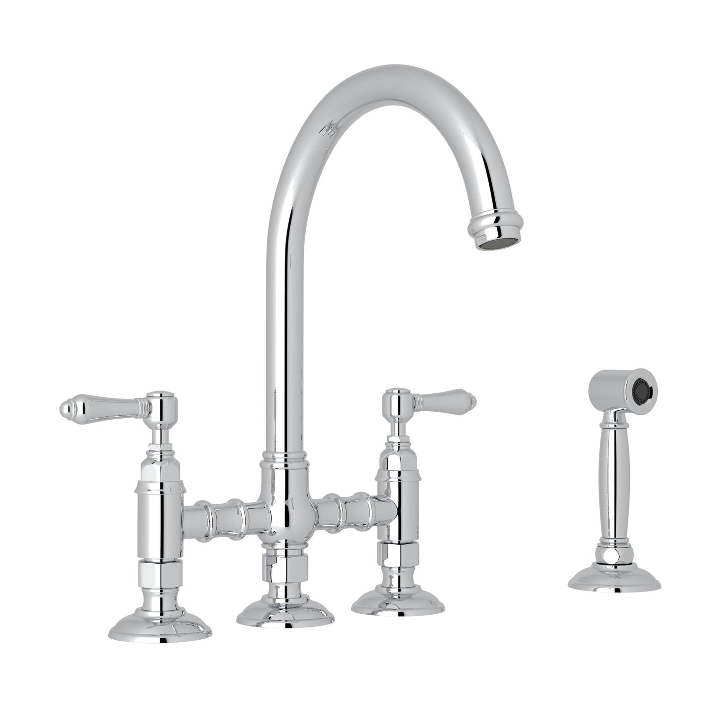 ROHL A1461WS San Julio® Bridge Kitchen Faucet With Side Spray