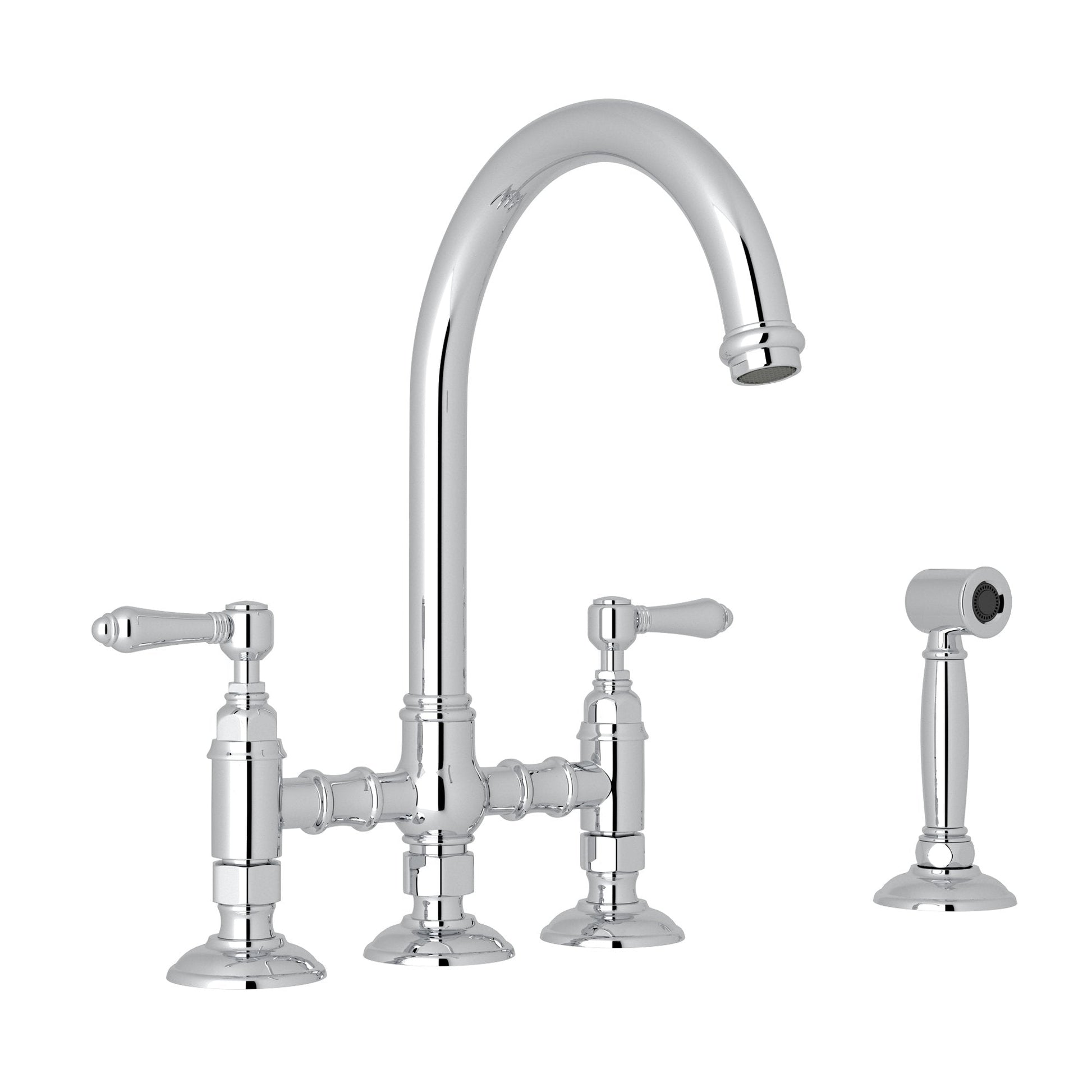 ROHL A1461WS San Julio® Bridge Kitchen Faucet With Side Spray