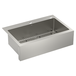 Moen 33"X22"  Steel 18 Gauge Single Bowl Dual Mount Sink
