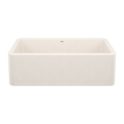 BLANCO 443077 Ikon 33" Apron Single Bowl Farmhouse Sink - Soft White