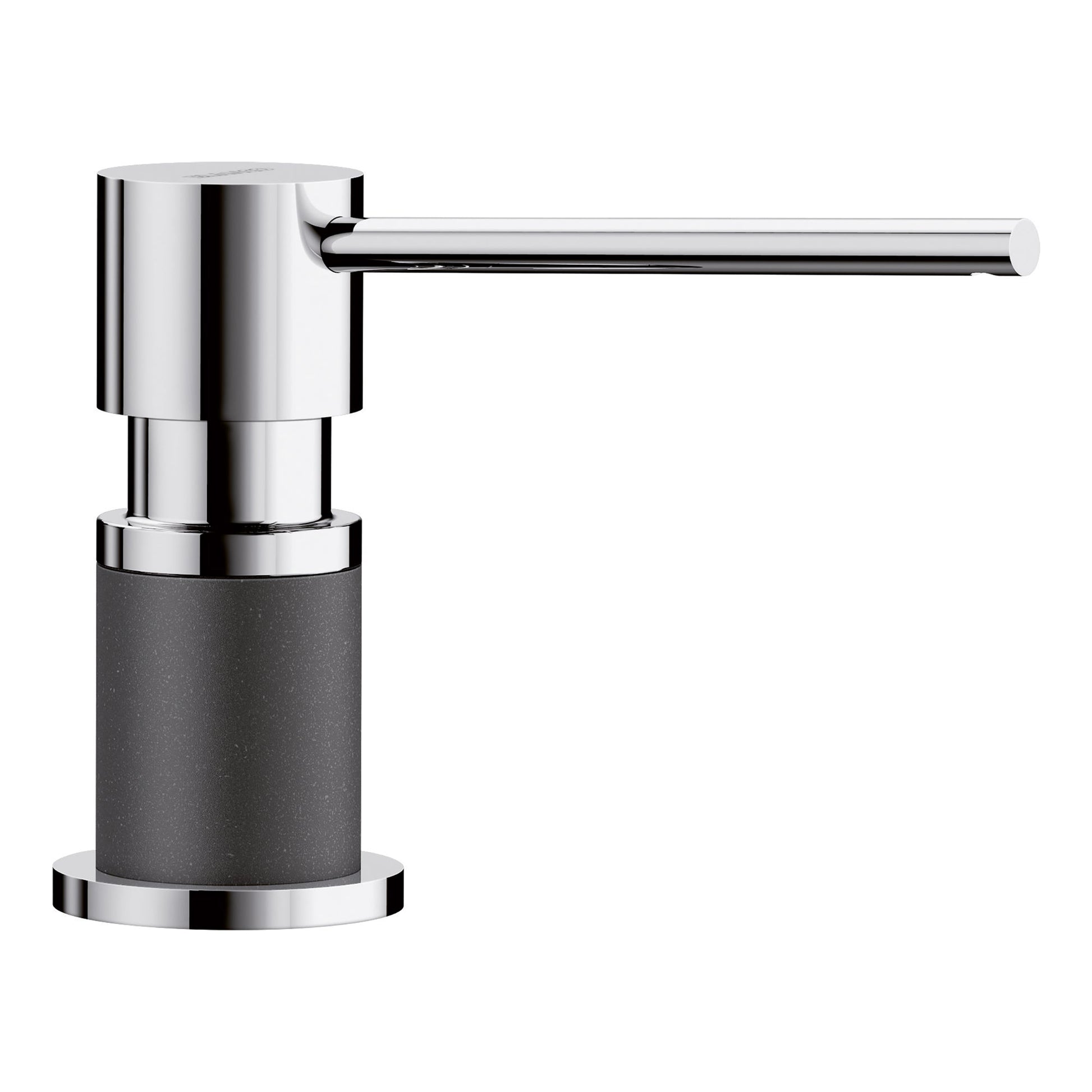 BLANCO 402300 Lato Soap Dispenser - Chrome/Anthracite