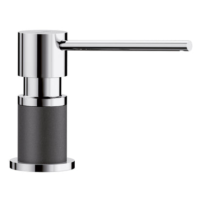 BLANCO 402300 Lato Soap Dispenser - Chrome/Anthracite