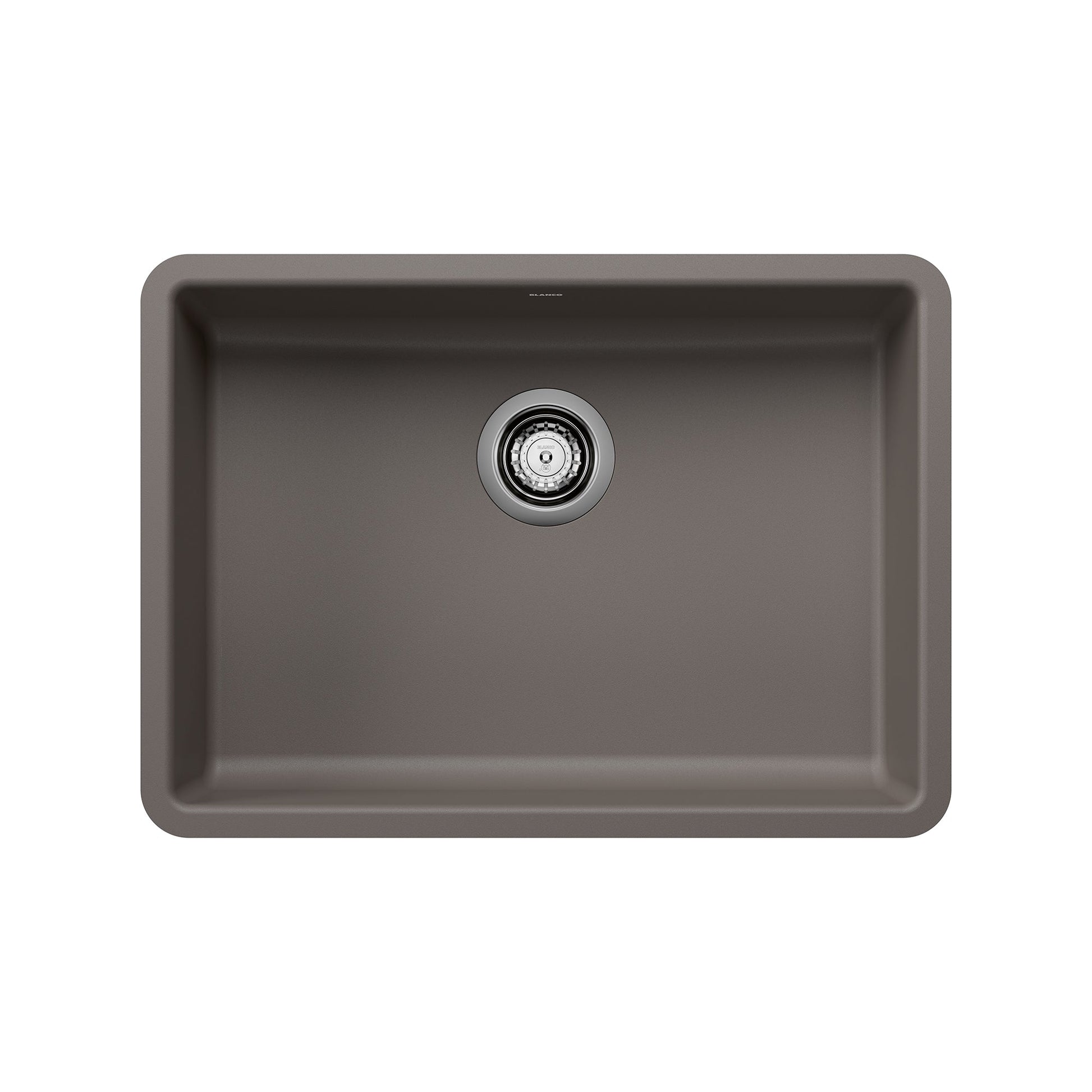BLANCO 443119 Precis 25" ADA Single Bowl Kitchen Sink - Volcano Gray