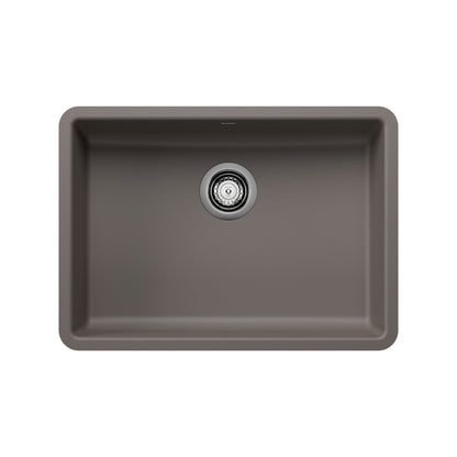 BLANCO 443119 Precis 25" ADA Single Bowl Kitchen Sink - Volcano Gray