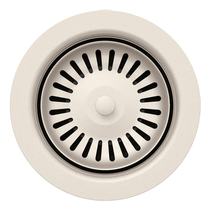 BLANCO 203439 Color-Coordinated Metal Basket Strainer - Soft White