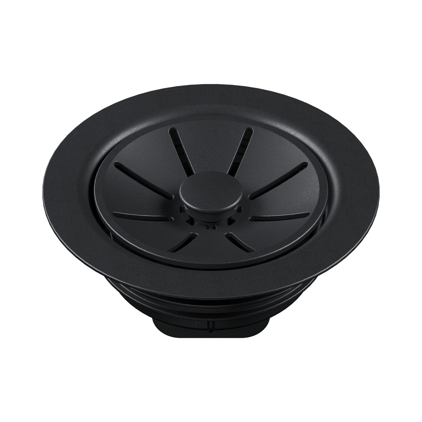 BLANCO Essential Silgranit Color-Matched Disposal Flange Insert with Waste Scraper - Anthracite