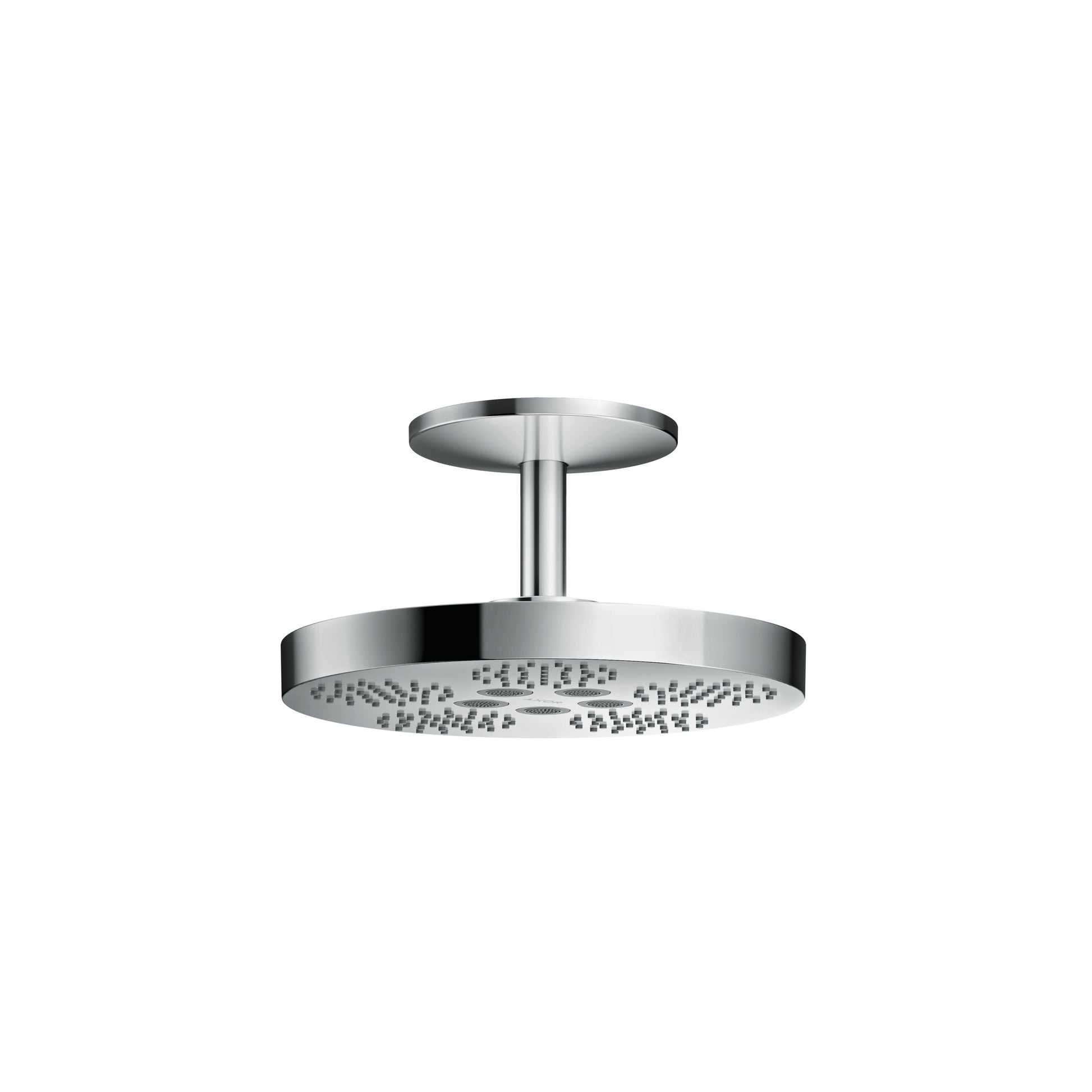 AXOR ONE Showerhead 280 2-Jet with Ceiling Mount Trim, 1.75 GPM