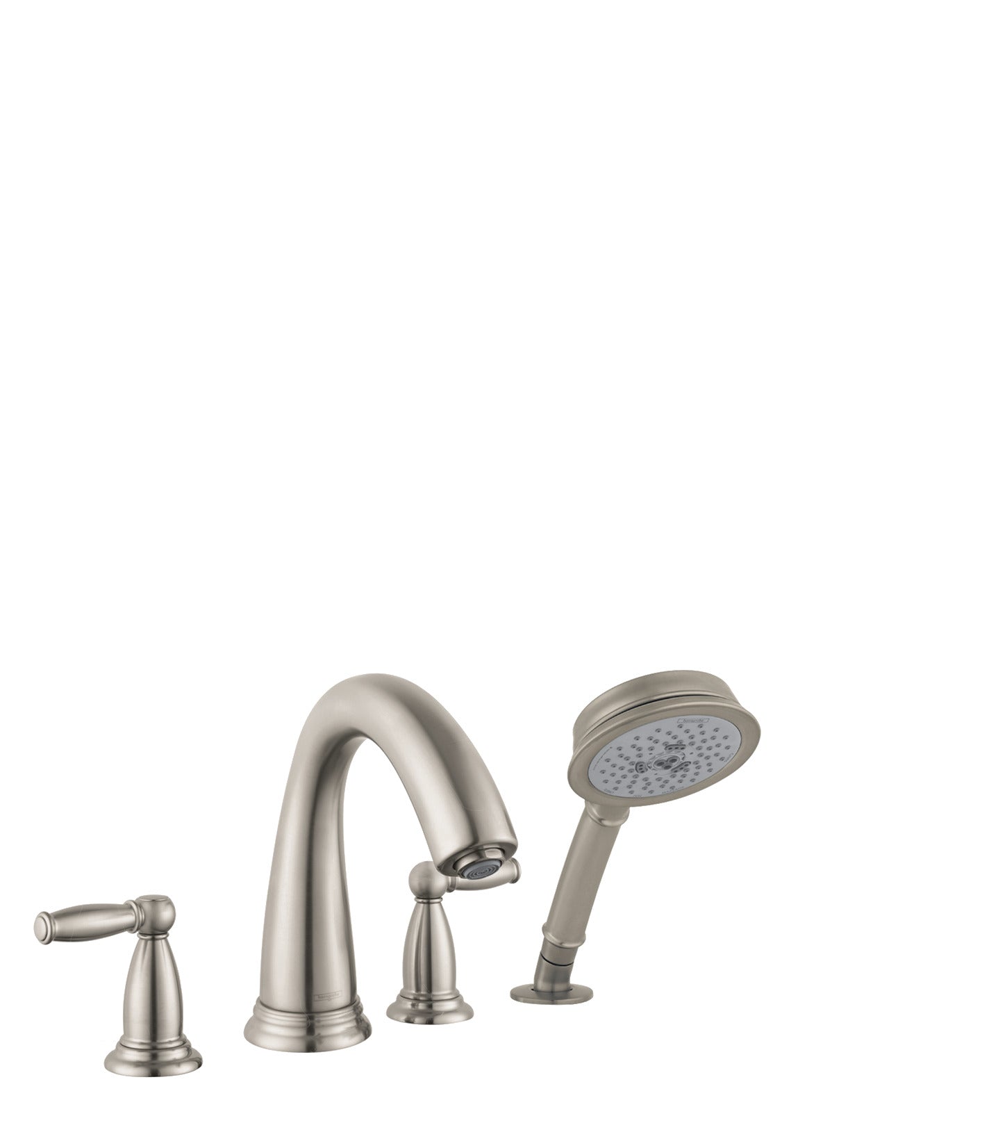 Hansgrohe 06123000 Swing C 4-Hole Roman Tub Set Trim with Lever Handle in Chrome