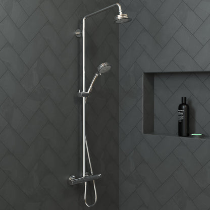 hansgrohe Croma 100 Classic Showerhead 3-Jet, 2.5 GPM