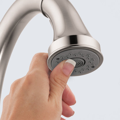 hansgrohe Talis C HighArc Kitchen Faucet, 2-Spray Pull-Down, 1.75 GPM