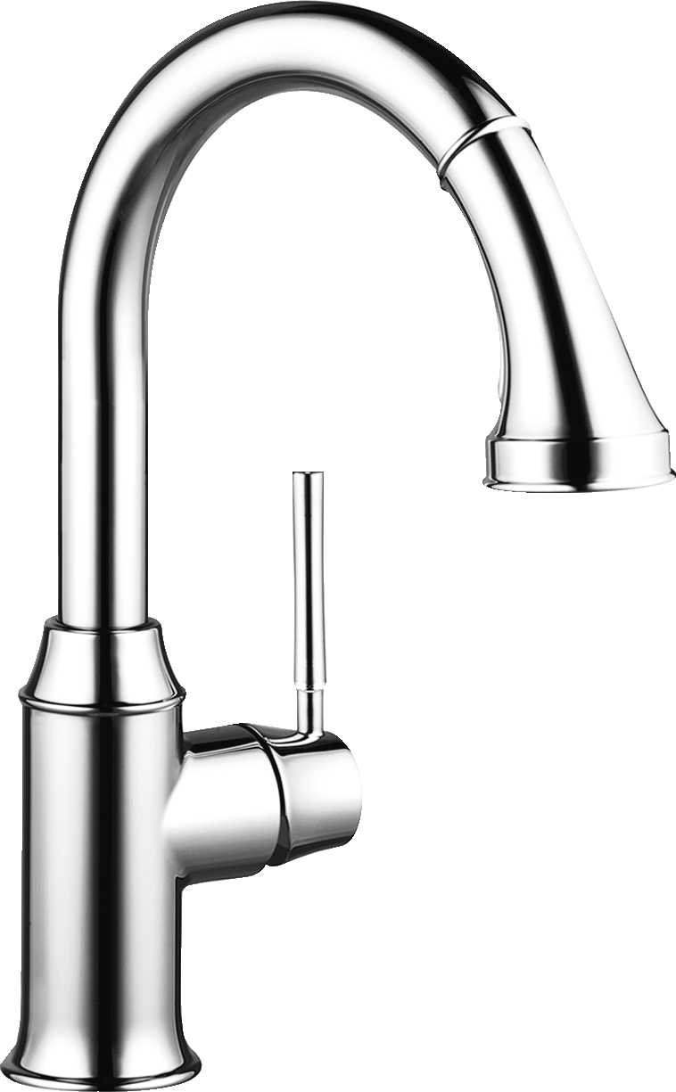 hansgrohe Talis C Prep Kitchen Faucet, 2-Spray Pull-Down, 1.75 GPM