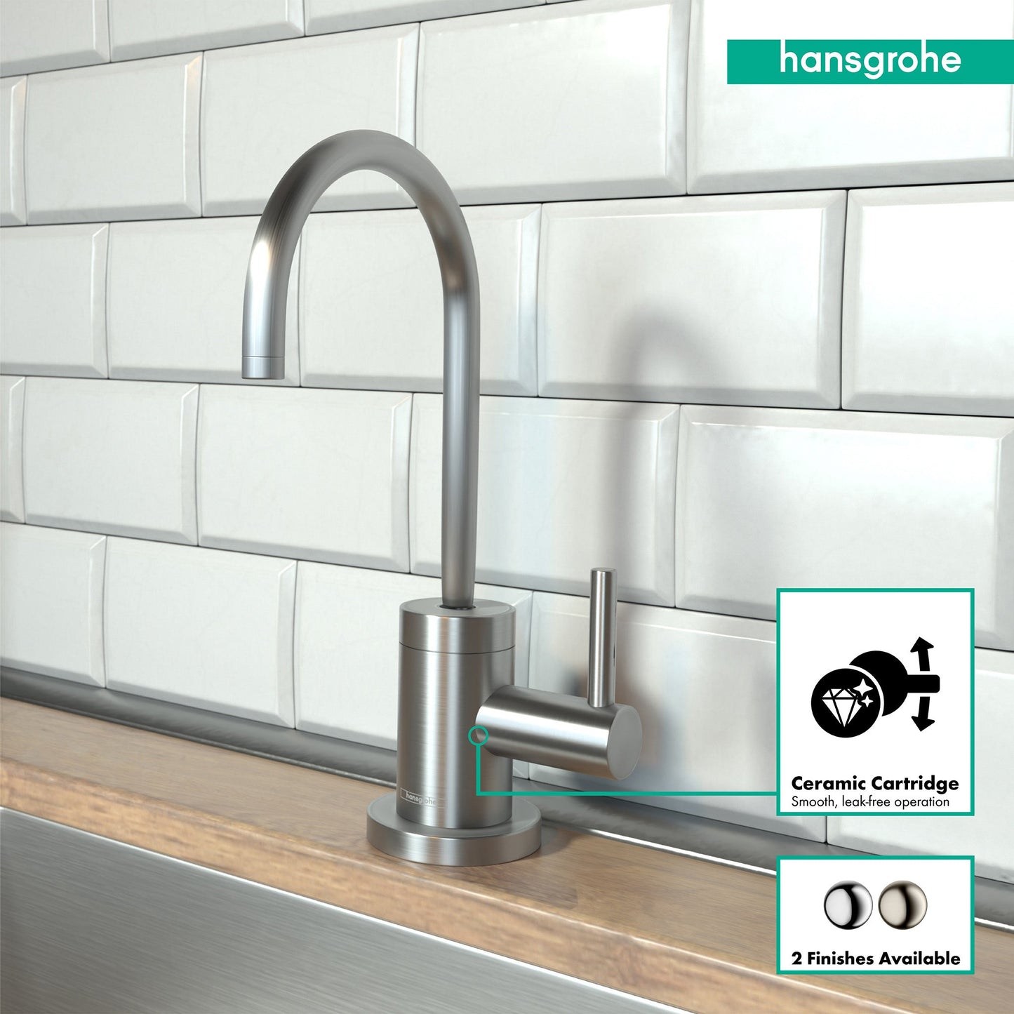 hansgrohe Talis S Beverage Faucet, 1.5 GPM