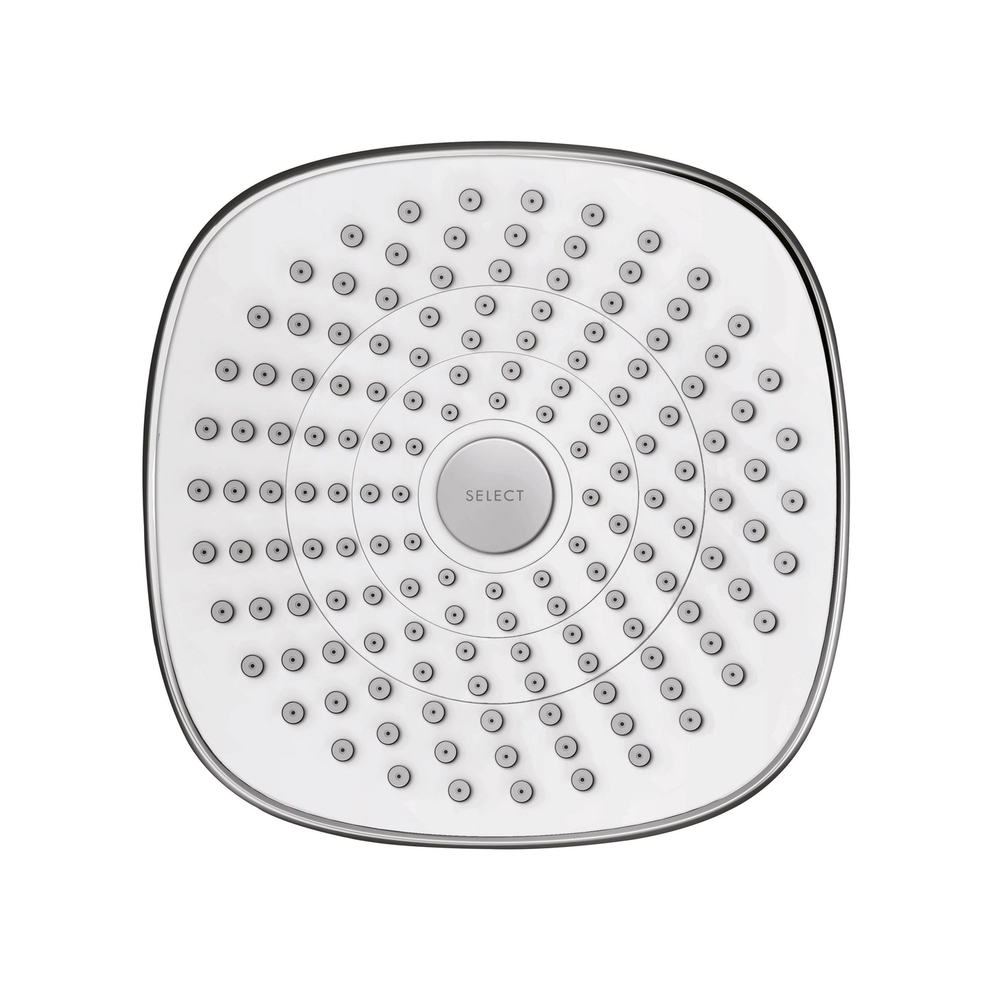 hansgrohe Croma Select E Showerhead 180 2-Jet, 1.8 GPM