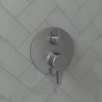 hansgrohe Ecostat Pressure Balance Trim S with Diverter