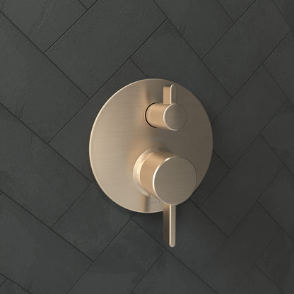 hansgrohe Ecostat Pressure Balance Trim S with Diverter