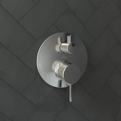hansgrohe Ecostat Pressure Balance Trim S with Diverter