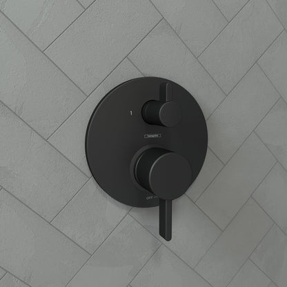 hansgrohe Ecostat Pressure Balance Trim S with Diverter