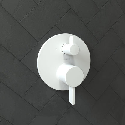 hansgrohe Ecostat Pressure Balance Trim S with Diverter