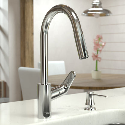 hansgrohe Focus HighArc Kitchen Faucet, 2-Spray Pull-Down, 1.75 GPM